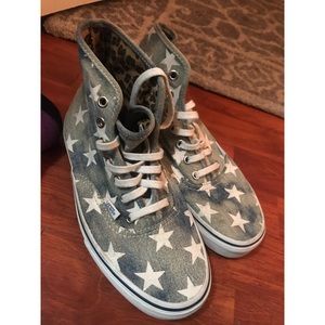 Vans high top sneakers